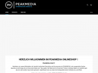 peakmedia.shop Webseite Vorschau