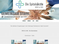spitalsarzt.info Webseite Vorschau