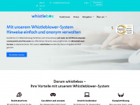 whistlebox.de Webseite Vorschau