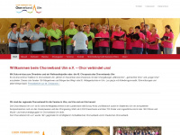 chorverband-ulm.de Webseite Vorschau