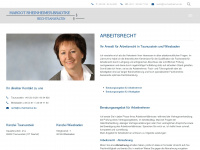 arbeitsrecht-rheinheimer-wiesbaden.de Webseite Vorschau