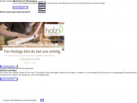 holzx-schreiner.ch Webseite Vorschau