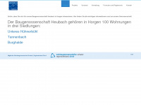 bg-heubach.ch Webseite Vorschau