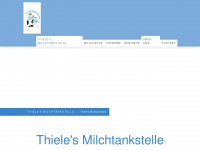 thieles-milchtankstelle.de Webseite Vorschau