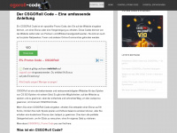 csgoroll-code.de Webseite Vorschau