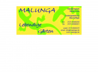 malunga.de Webseite Vorschau