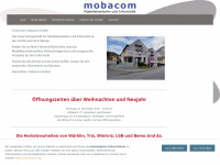 mobacom.ch Webseite Vorschau