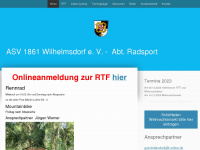 asvwilhelmsdorf-radsport.de Thumbnail