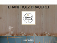 brandholz-brauerei.de Webseite Vorschau