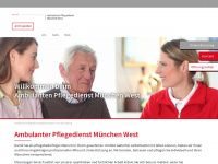 caritas-ambulanter-pflegedienst-muenchen-west.de Webseite Vorschau