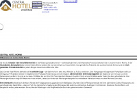 central-hotel-worms.de Webseite Vorschau