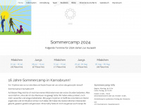 sommercamp-wiedermann.at Webseite Vorschau