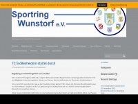 sportringwunstorf.de Webseite Vorschau
