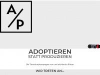 adoptieren-statt-produzieren.org Webseite Vorschau