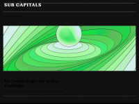 subcapitals.com Webseite Vorschau