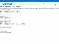 mastai.ch Webseite Vorschau