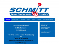 schmitt-darts.de Webseite Vorschau