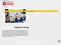 edelweissumzug.ch Webseite Vorschau