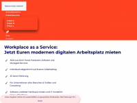 workplace-as-a-service.de Webseite Vorschau
