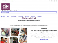 christeninnot.com Webseite Vorschau