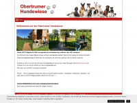 obertrumer-hundewiese.at Webseite Vorschau