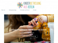 kinderbetreuung-aus-berlin.de Webseite Vorschau