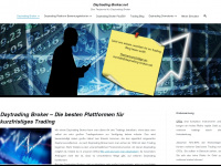 daytrading-broker.net Webseite Vorschau