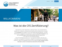 cfe-zertifizierung.at Webseite Vorschau