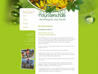 holunderschule.be Webseite Vorschau