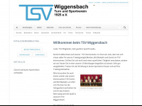 tsv-wiggensbach.de Webseite Vorschau