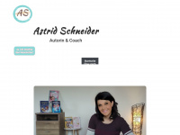 astridschneider.com Webseite Vorschau
