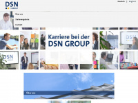 dsn-group-karriere.de Webseite Vorschau