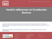 kunstbunker-bochum.de Webseite Vorschau