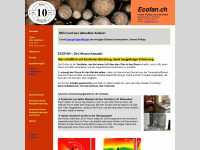ecofan.ch Webseite Vorschau