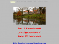 keramikmarktdurchgebrannt.com Webseite Vorschau