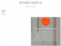 studiohoch5.de Webseite Vorschau