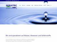 servitec-uc.de Webseite Vorschau