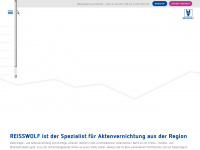 reisswolf-sachsen.de Webseite Vorschau