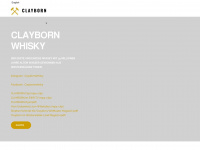 clayborn-whisky.de Webseite Vorschau