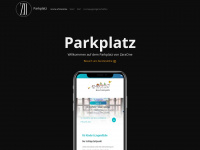 mein-parkplatz.net Webseite Vorschau