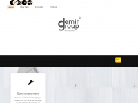 demir-group.com Webseite Vorschau