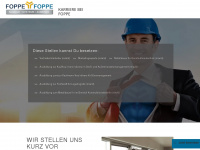 karriere-foppe.de Webseite Vorschau