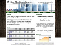 claremarfarms.com Webseite Vorschau