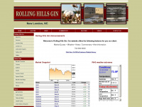 rollinghillsgin.com Webseite Vorschau