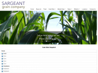 sargeantgrain.com Webseite Vorschau