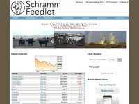 schrammfeedlot.net Webseite Vorschau