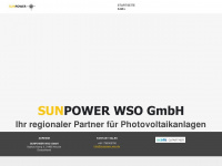 sunpower-wso.de Webseite Vorschau