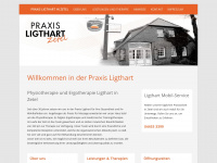 praxis-ligthart-zetel.de Webseite Vorschau