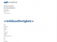 eglicreative.ch Webseite Vorschau
