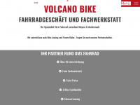volcanobike.de Webseite Vorschau